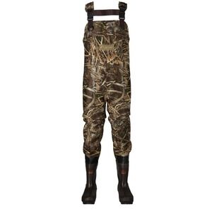 FroggToggs Amphib 3.5mm Neoprene Bootfoot Wader Realtree Camo Men's Size 12 NEW
